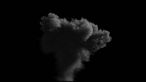 humo de explosión