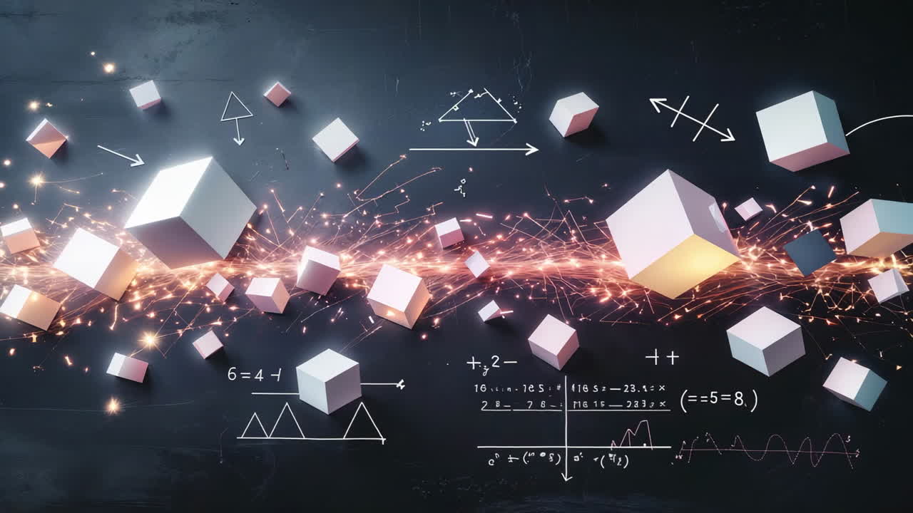 Abstract Visualization of Mathematical Concepts and Energetic Ideas