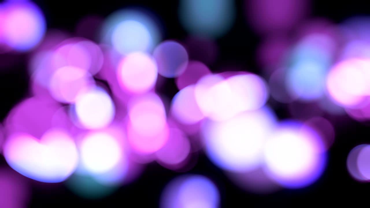 luces magenta bokeh