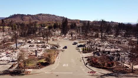 shocking aerial of devastation from the 2017 santa rosa tubbs fire disaster 20