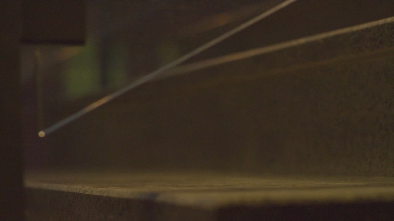 계단에서 산업 용접 과정