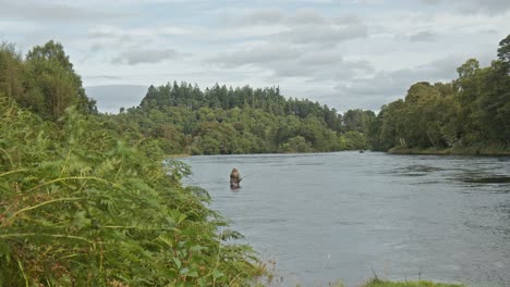 pesca con mosca en el río ness inverness