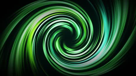 abstract background. bright swirl. the concept of space - time. blue green color. 3d animation.