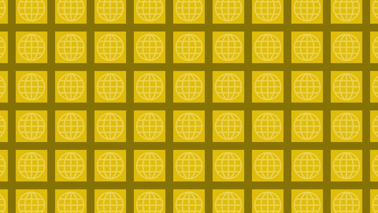 Golden Globe Pattern with Spaghetti