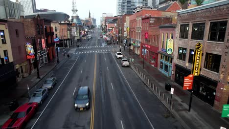 nashville tennessee skyline downtown aerial