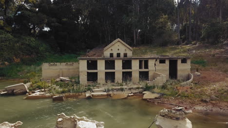 exquisite peppy dog adventure through ruins at são domingos dam, atouguia da baleia, portugal