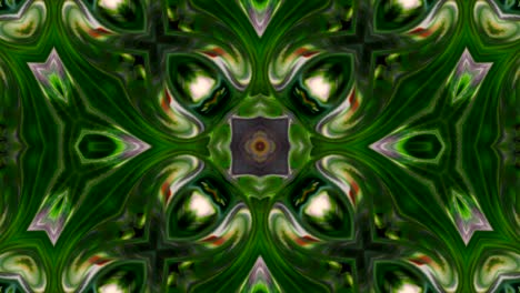 movimiento de fondo de kaleidoscopio abstractamente colorido