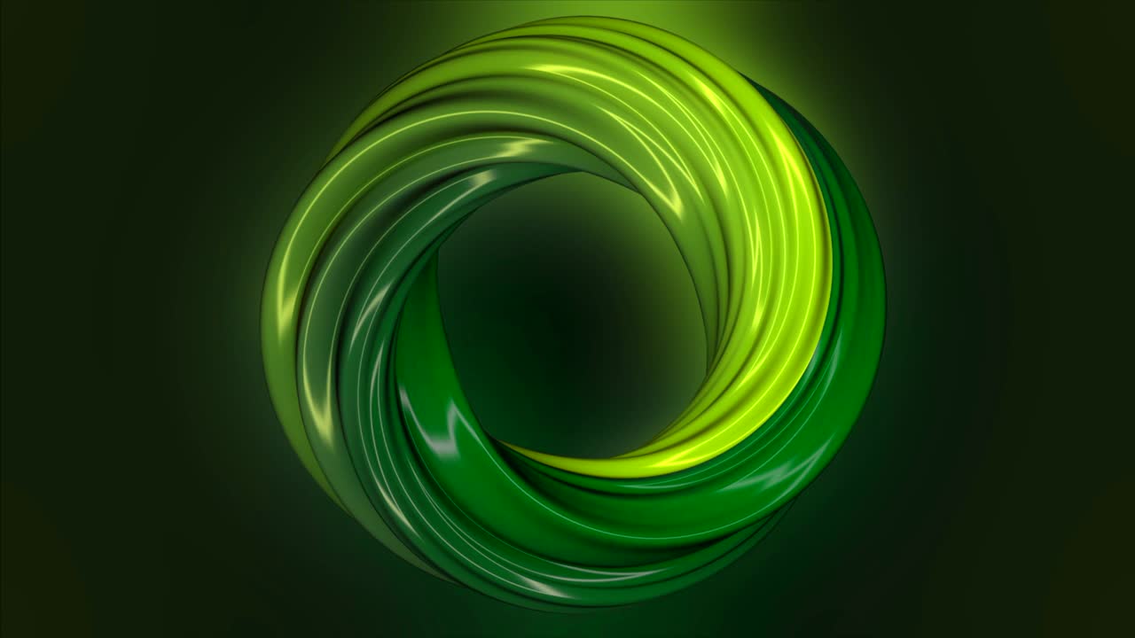 3d formas abstractas mínimas continuamente en bucle de una manera sin costuras. animación centrada con fondo. reflexiones sutiles y movimiento hipnótico