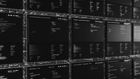 wall of code