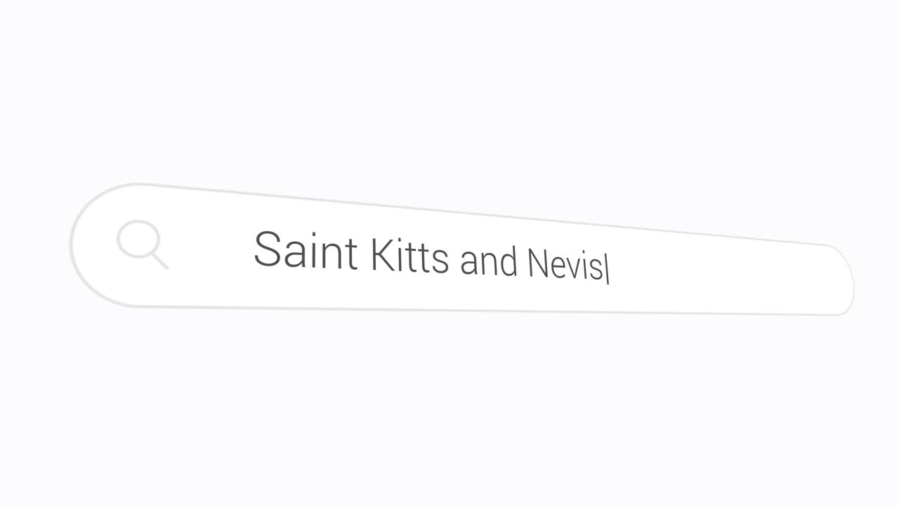 Saint Kitts And Nevis In Search Engine - Internet Browsing