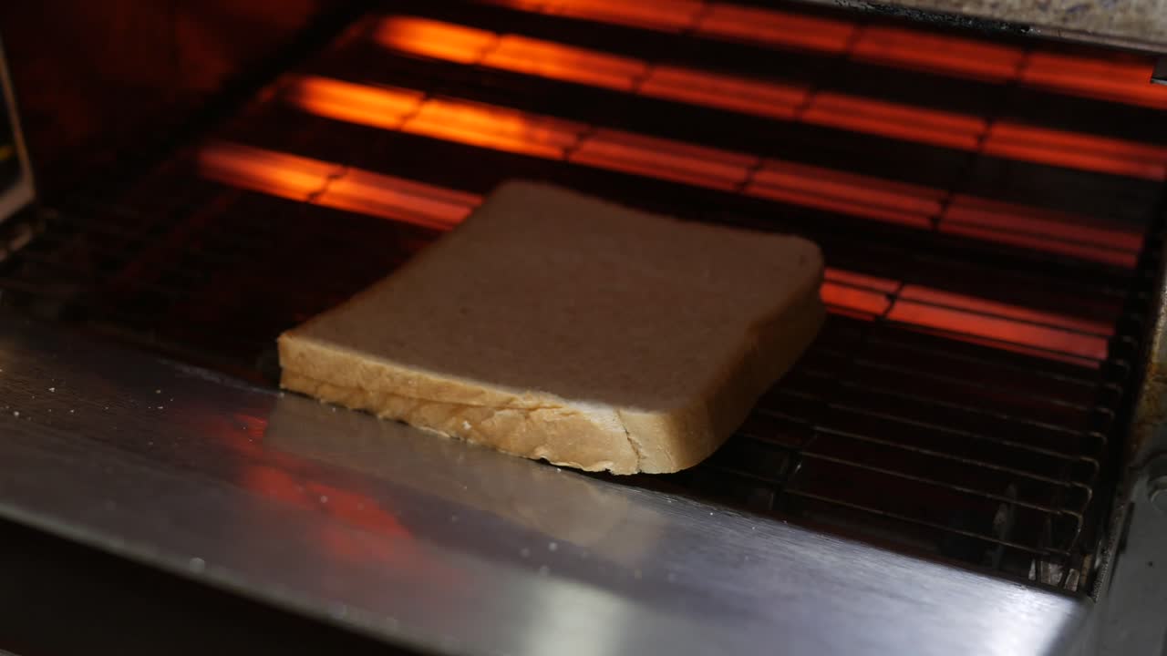 Toasting Bread in a Toaster