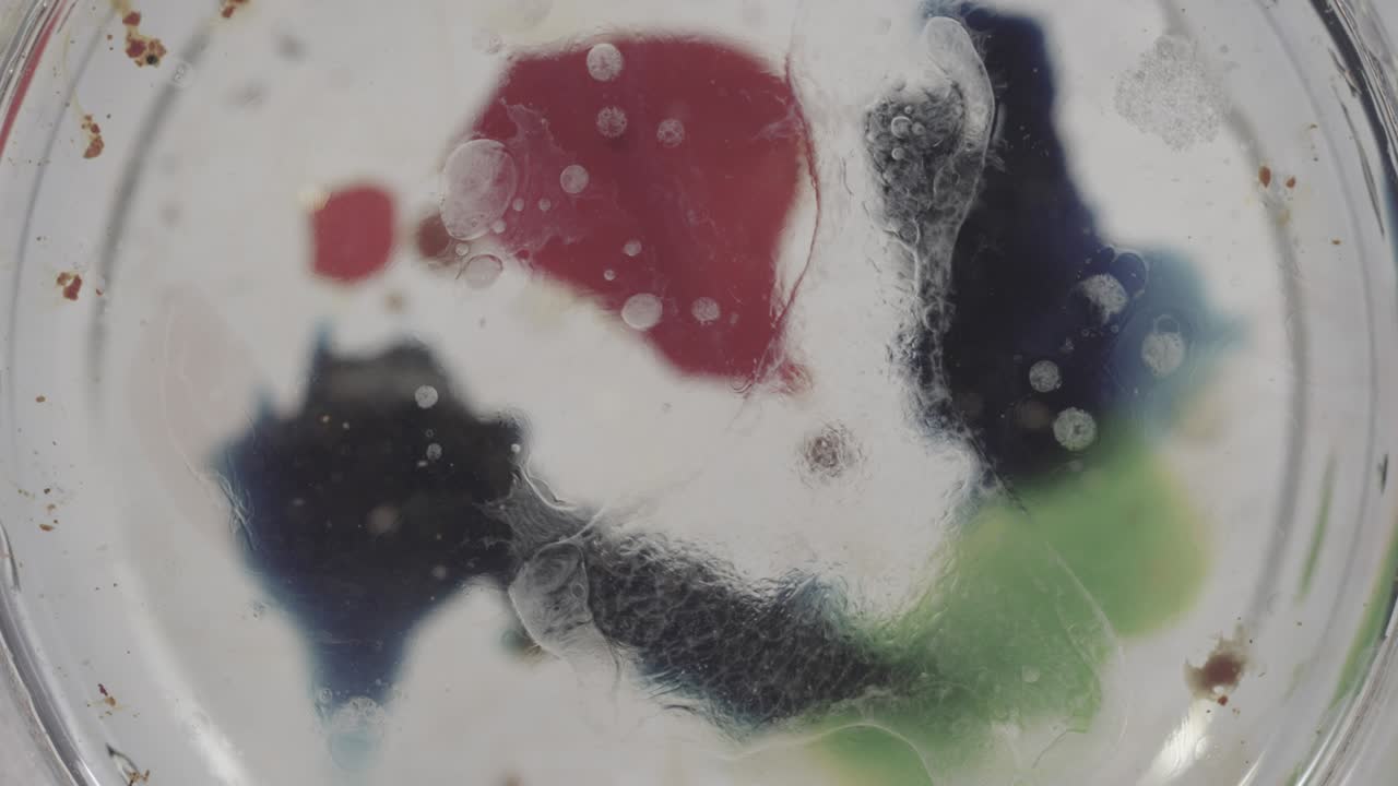 Abstract liquid motion high contrast background texture