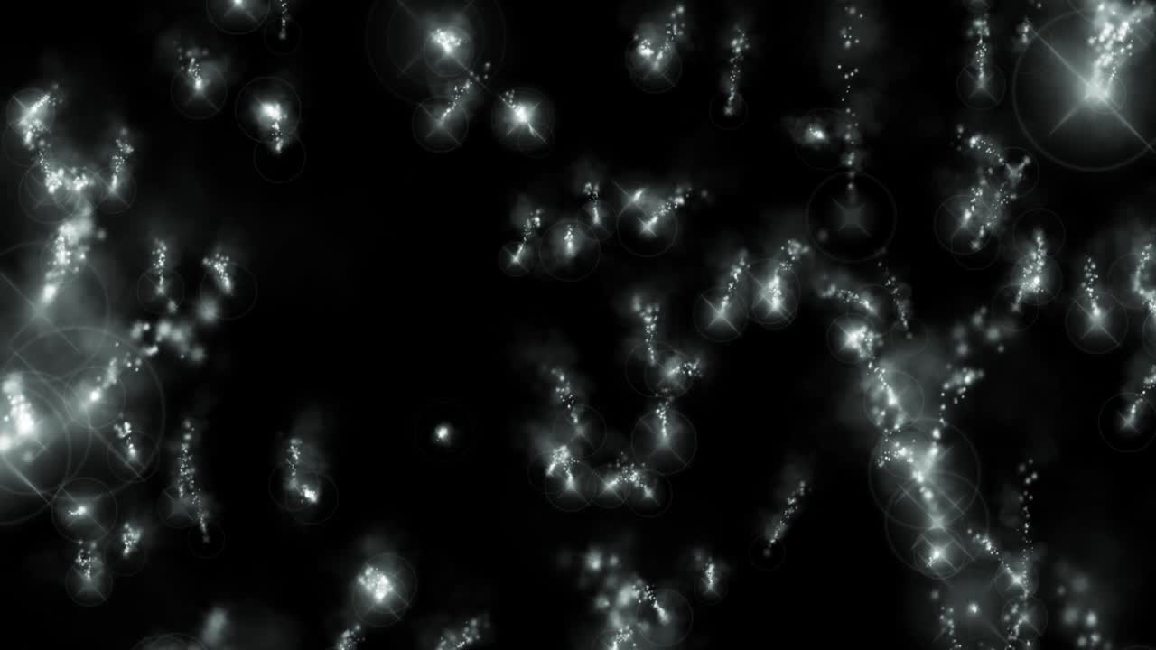 불꽃 색 입자 애니메이션 모션 그래픽