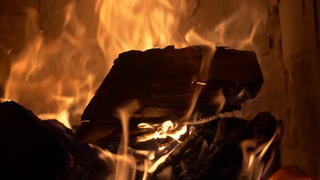 Firewood-catching-fire-in-a-Tile-Stove---Cockle