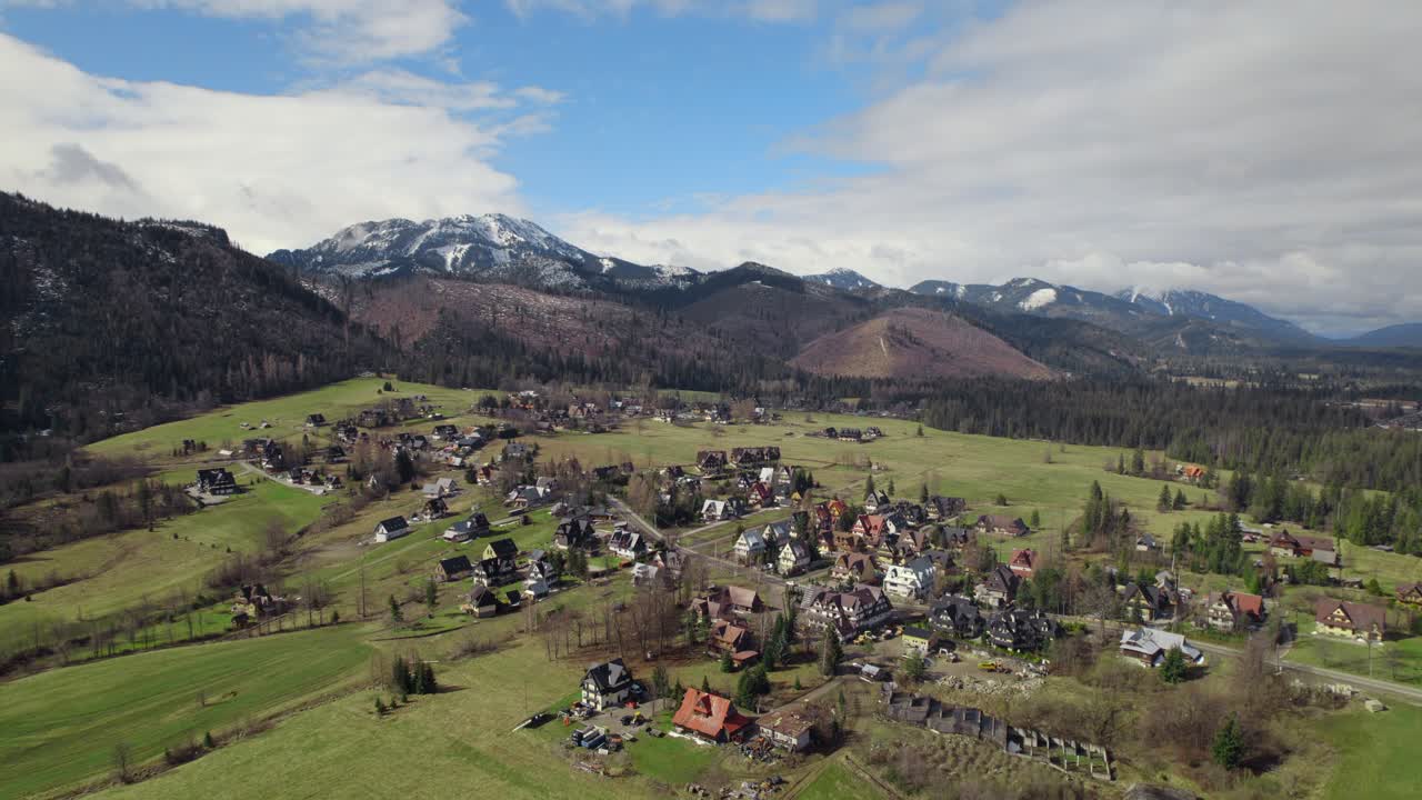 Mountain Village in the Tatra Mountains