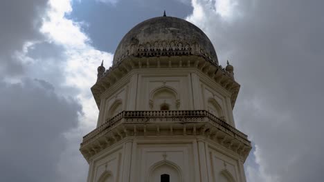 qutb shahi tombs hyderabad, india 4k timelapse