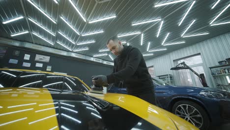 professional car detailing – washing, ceramic coating, and interior cleaning