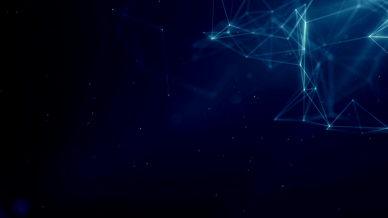 Plexus abstract network titles technology science background loop