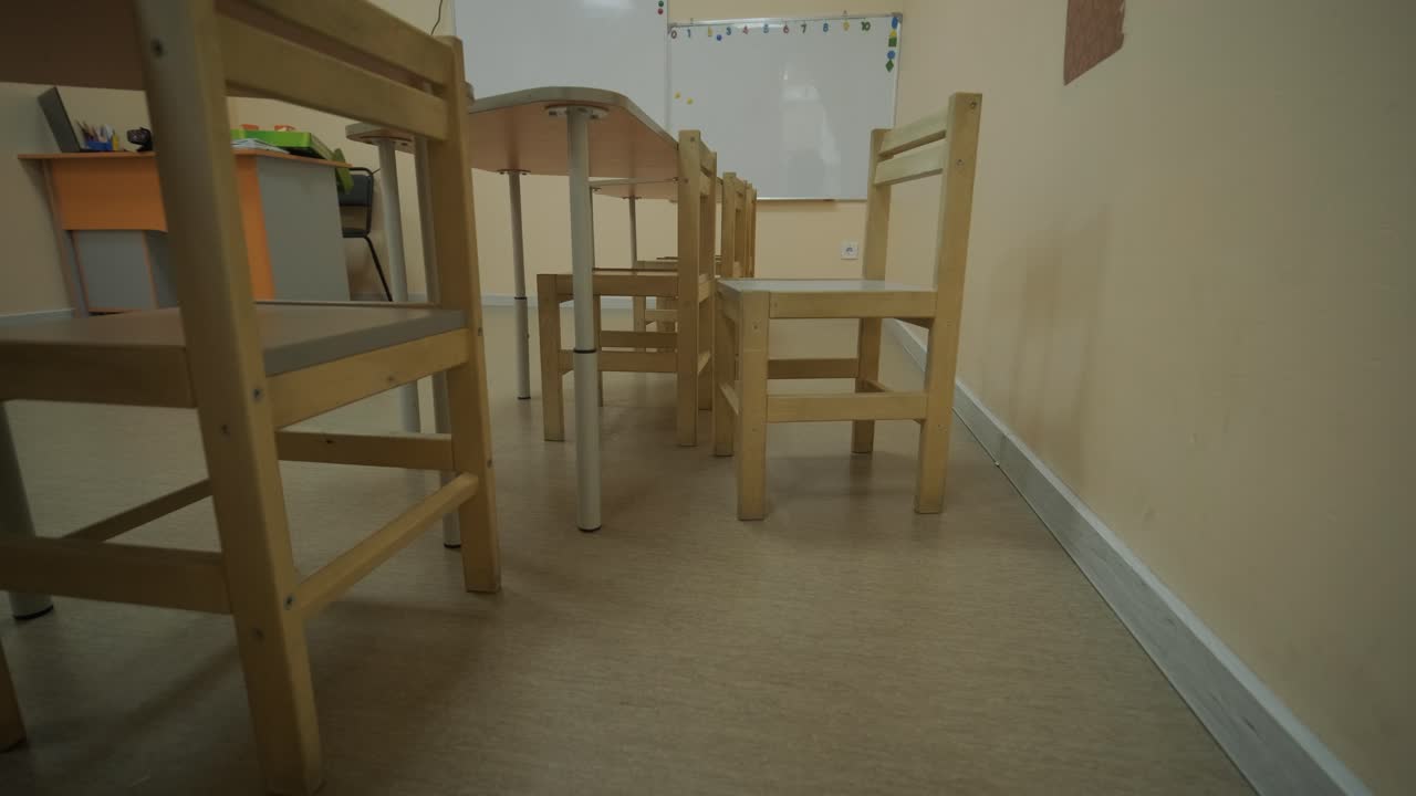 교육 센터에서 유치원 준비 수업