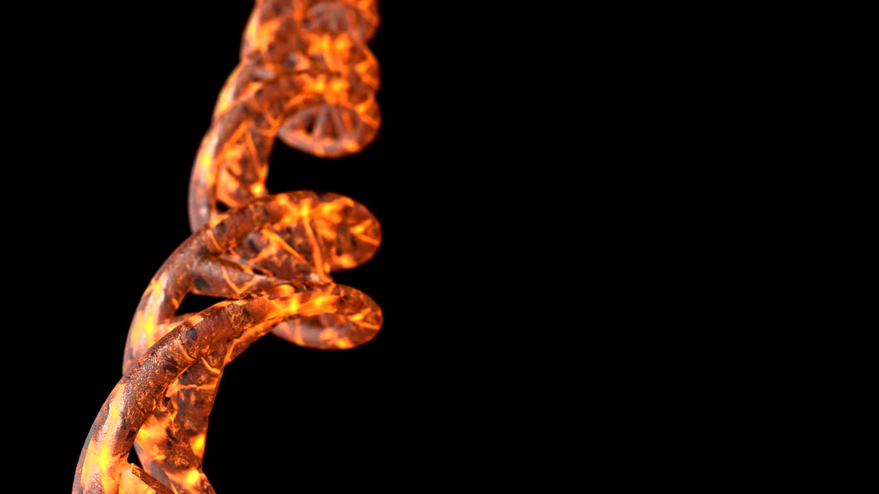 dna 코드: 추상 3d 다각형 와이어 프레임 dna 분자 헬릭스 나선형 루프 애니메이션