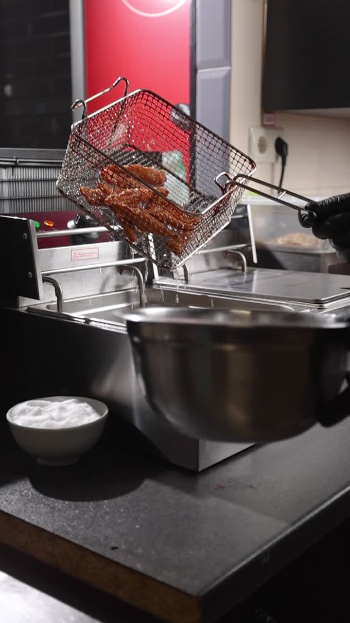 alimentos que se preparan en una freidora