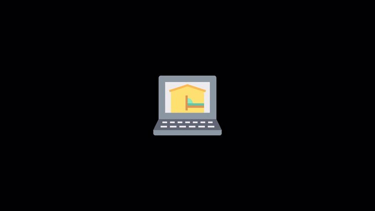 Online reservation Icon Animation