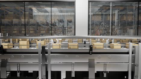 automated warehouse conveyor system