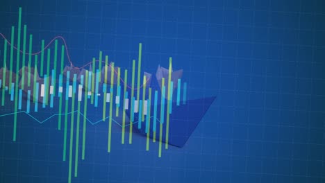 Animación-Del-Procesamiento-De-Datos-Sobre-Barcos-De-Papel.