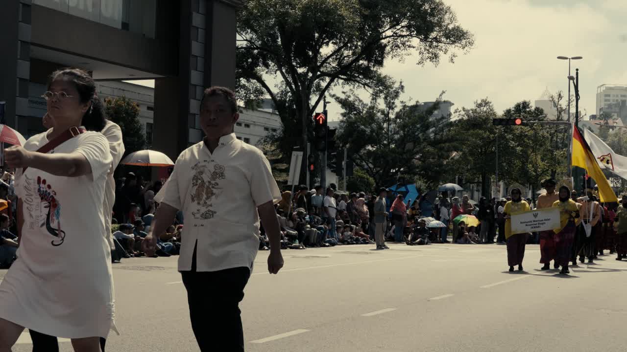 Celeberation Of Sarawak Governor Birthday ,12 october 2024,was held at kuching with so many goverment agencies take part in the parade and also sarawak culture tribe with they traditional costume.