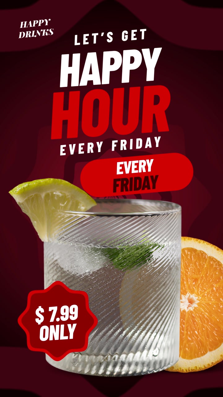 Ofertas especiales en bebidas para la hora feliz