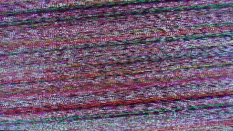 Analoges-Flimmerrauschen:-Klassische-Artefakte-Durch-Schäden-Am-Fernsehbildschirm