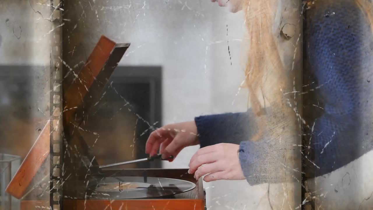 오래된 영화 테이프 비디오