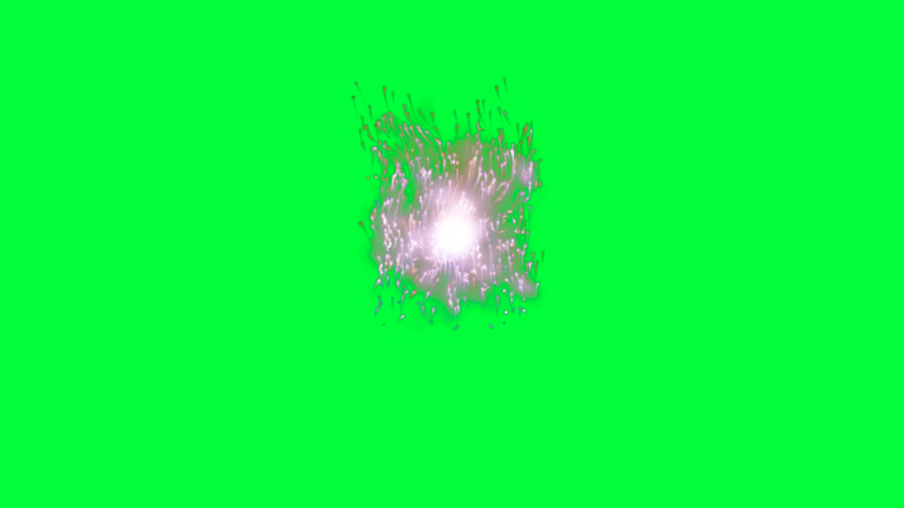 Explosion VFX on Green Screen