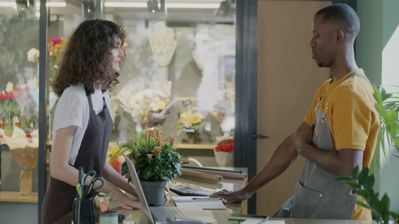 Customer Service in a Florist Shop