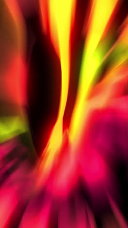 éruption colorée abstraite