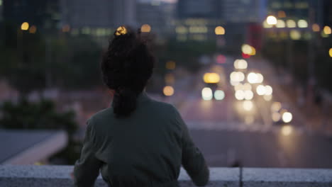 portrait-beautiful-happy-woman-arms-raised-celebrating-successful-urban-lifestyle-enjoying-independent-freedom-cheerful-female-in-evening-city-slow-motion