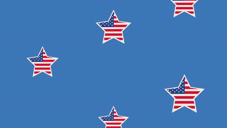 american flag stars pattern