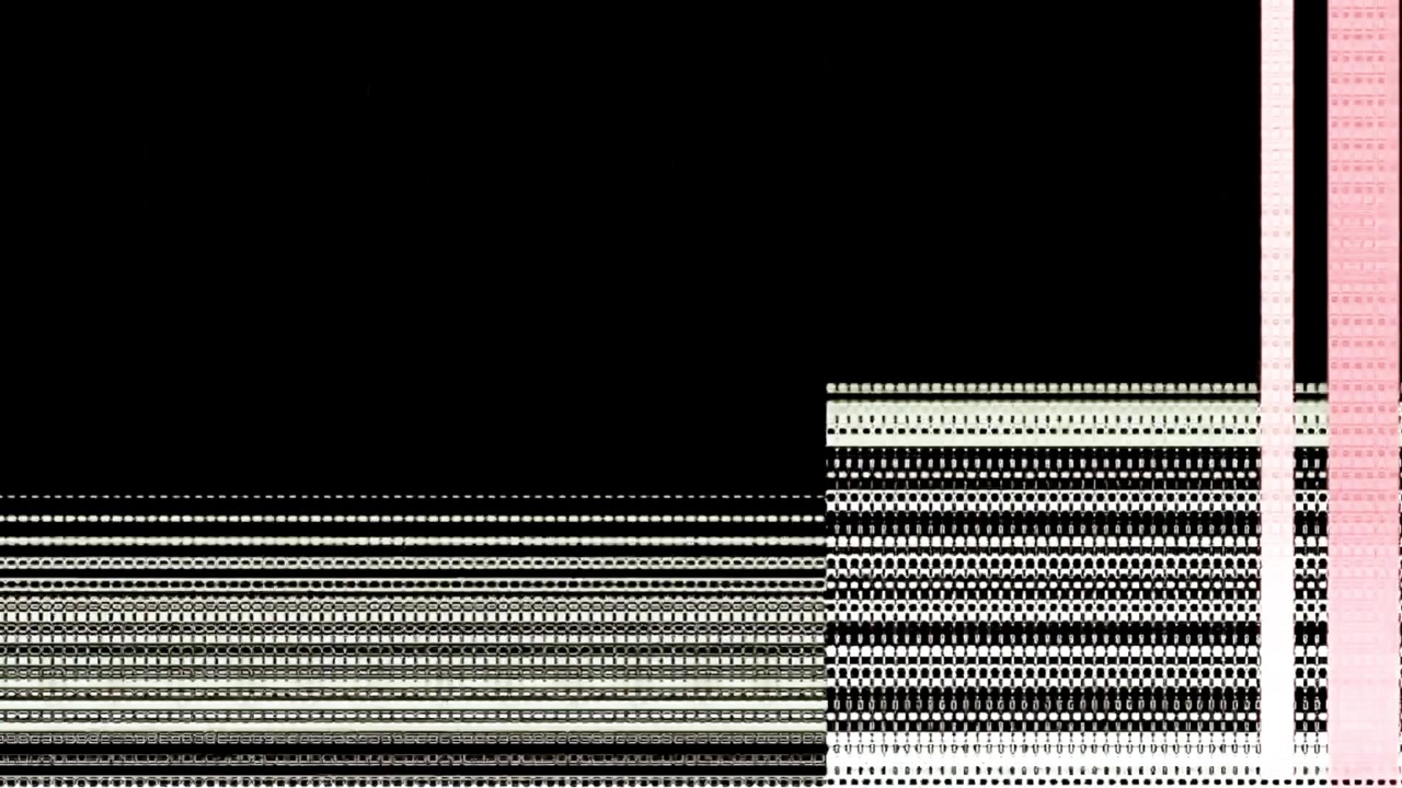 Abstrakter Hintergrund mit digitalem Glitch und Datenkorruption
