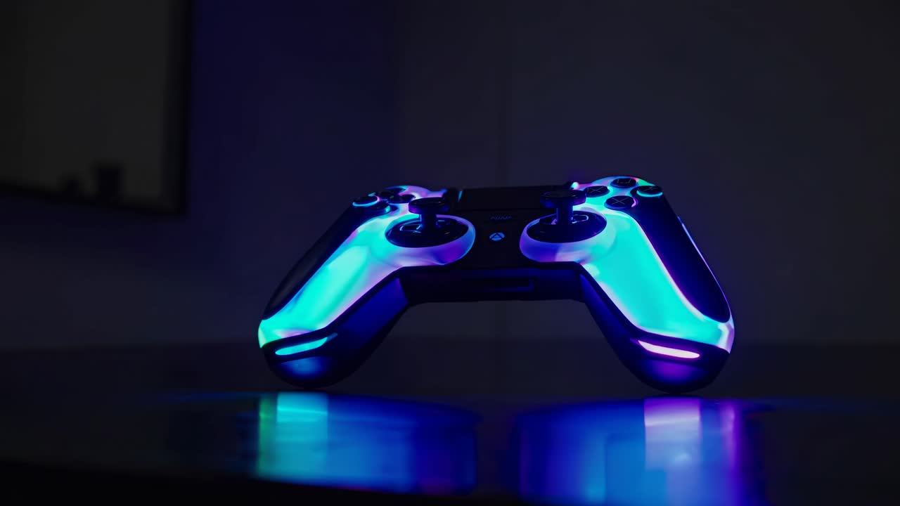 controller di gioco luminoso
