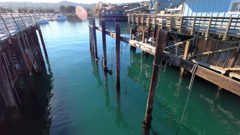 Muelle-De-Monterey-Hermosa-Tarde-De-Invierno-Norte-De-California---4k