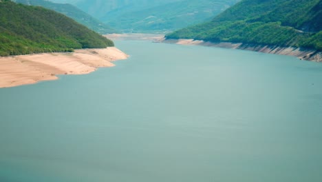 river in georgia in the mountains. selective focus. nature.
