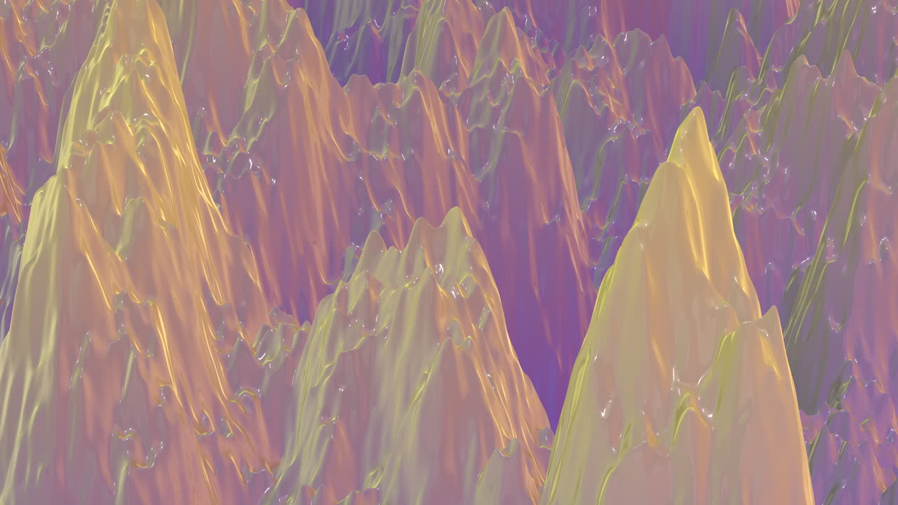 다채로운 그라데이션 추상 파도 패턴