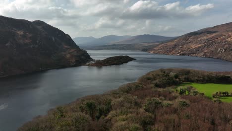 lough caragh, kerry, ireland, march 2022