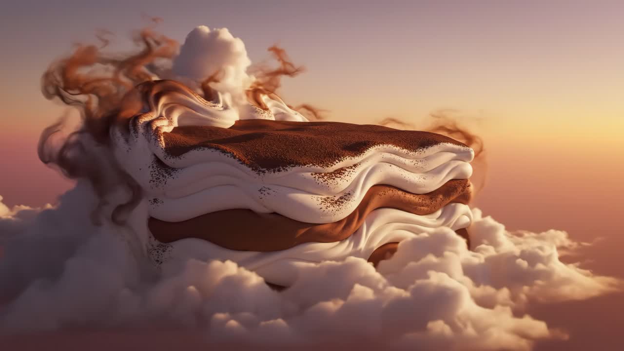 Tiramisu Cake in the Clouds