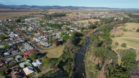 Ciudad-Casino-A-Orillas-Del-Río-Richmond-En-Nueva-Gales-Del-Sur,-Australia