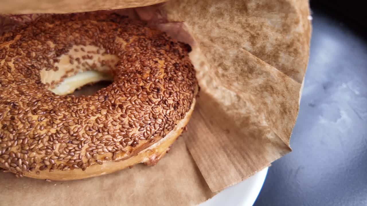 Sesame Seed Simit Bagel