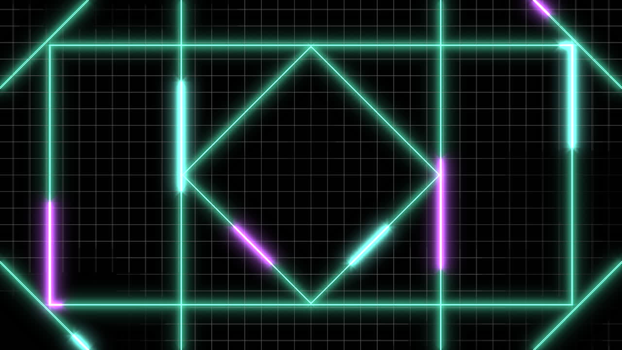 화려 한 선 과 모양 을 가진 현대적 인 기하학적 인 패턴