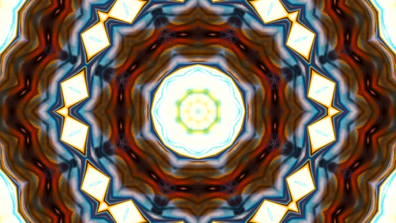 movimiento de fondo de kaleidoscopio abstractamente colorido