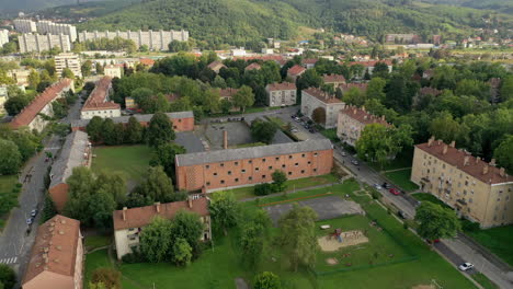 Dramatic-aerial-perspective-village-Hungary-Ózd