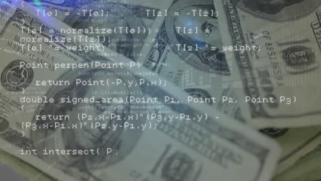 códigos de programas y dinero